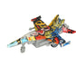 Power Joy Everyday Toy Pullback Diecast Fighter 1/80  Assorted (Style and Color May Vary)