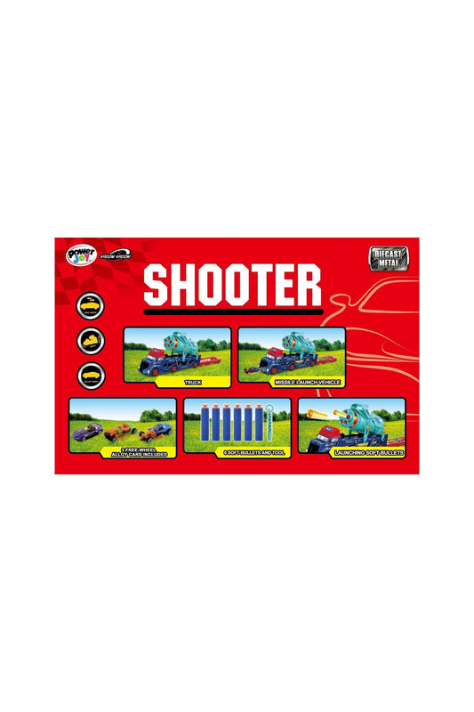 لعبة P.Joy V.Vroom Diecast Shooter مكونة من 3 قطع