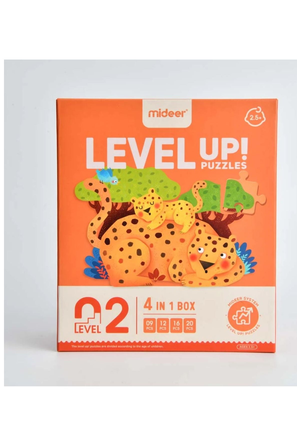 Level Up Puzzles - Animals (4 In 1) Level 2