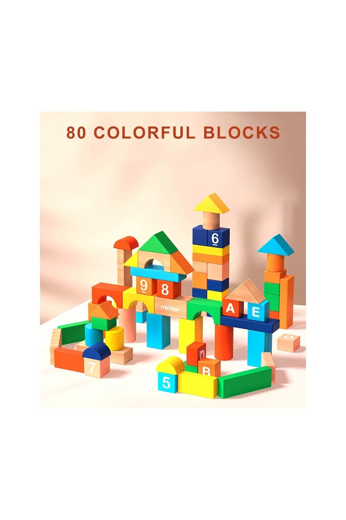 Creative Building Blocks - 80 Pcs