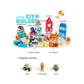 Little City Builder Blocks - 100 Pcs