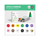 Round Nib Acrylic Markers - 12 Colors