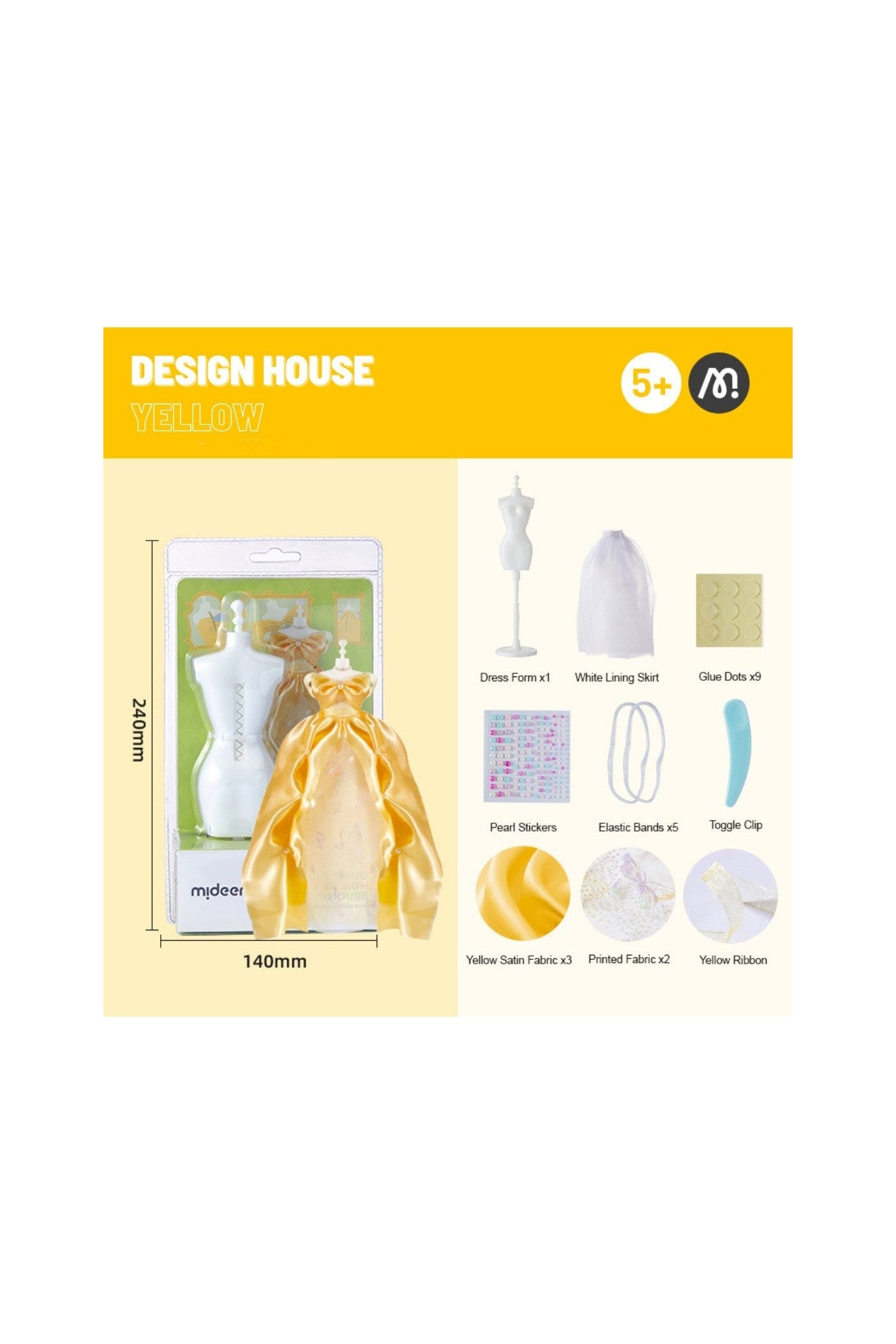 Design House Mini Diy Kit - Yellow