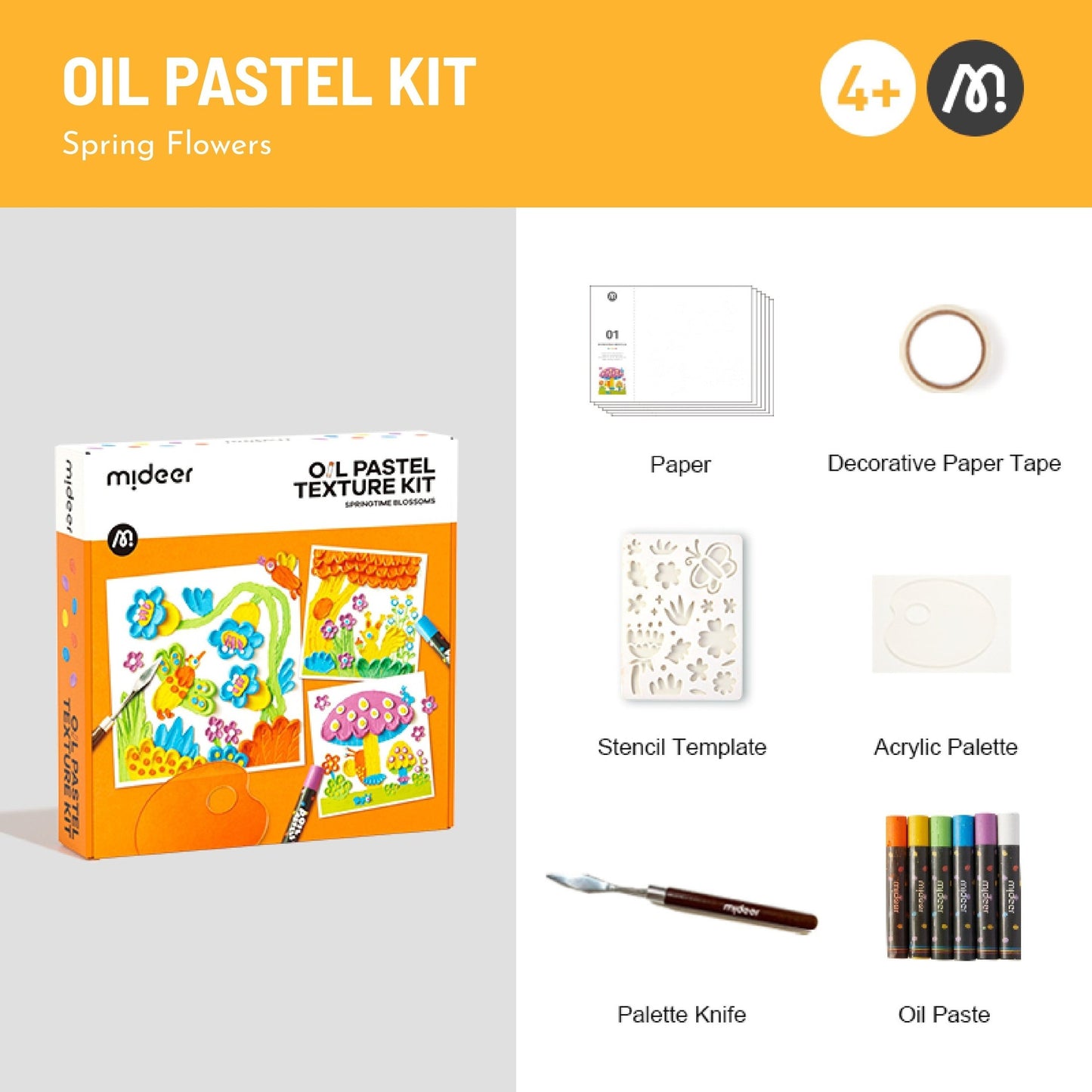 Oil Pastel Kit - Springtime