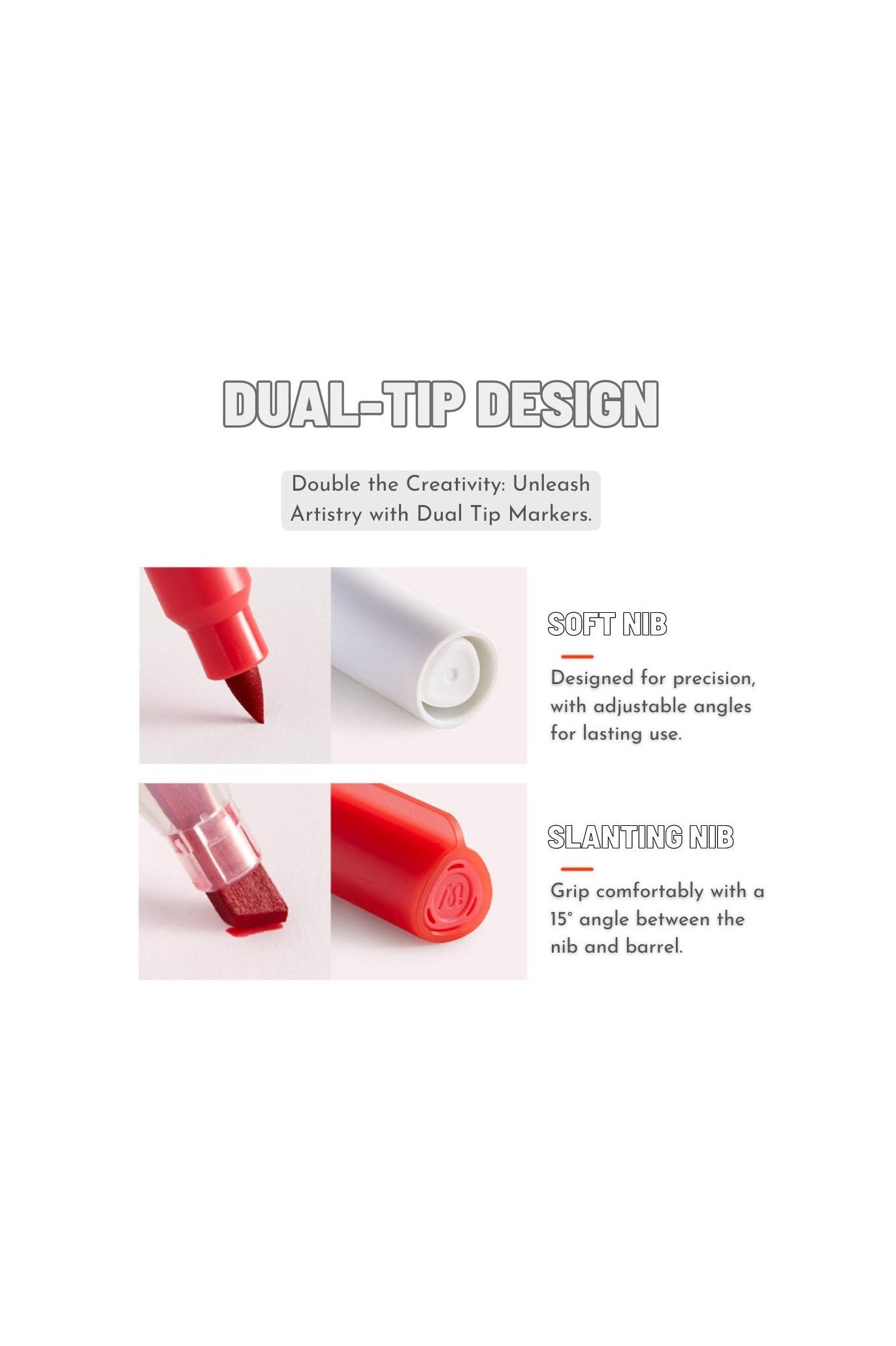 Dual Tip Markers - 36 Colors