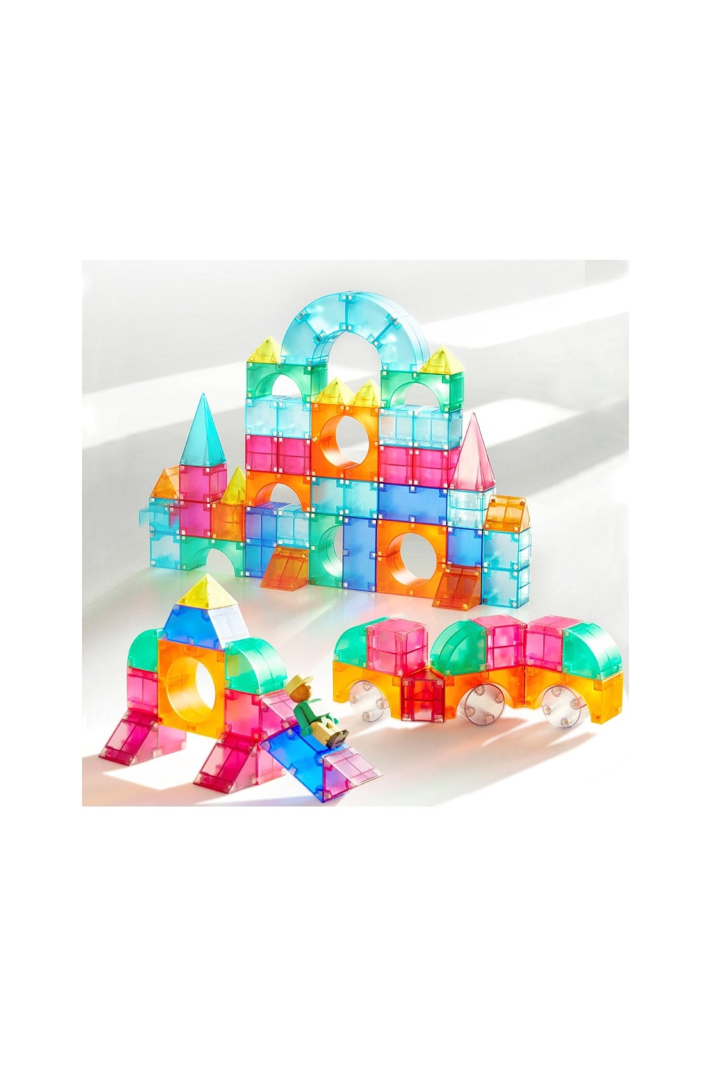 3D Magnetic Blocks - 46Pcs