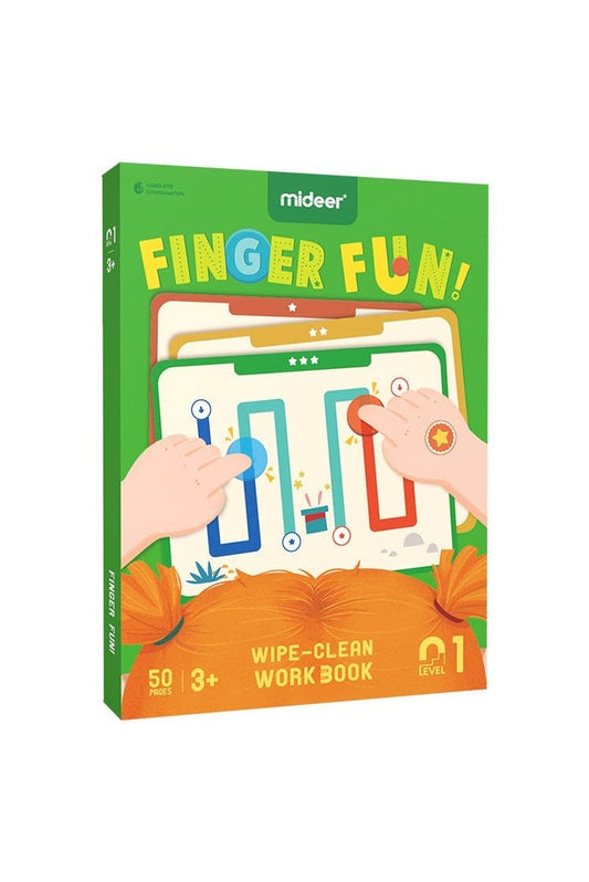 Finger Fun - Wipe-Clean Workbook