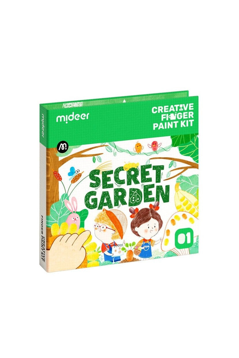 Finger Painting Kit - Secret Garden