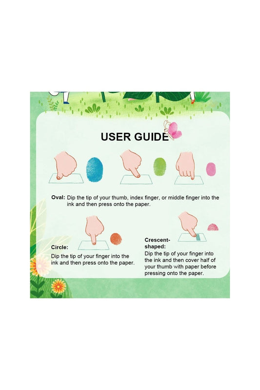 Finger Painting Kit - Secret Garden