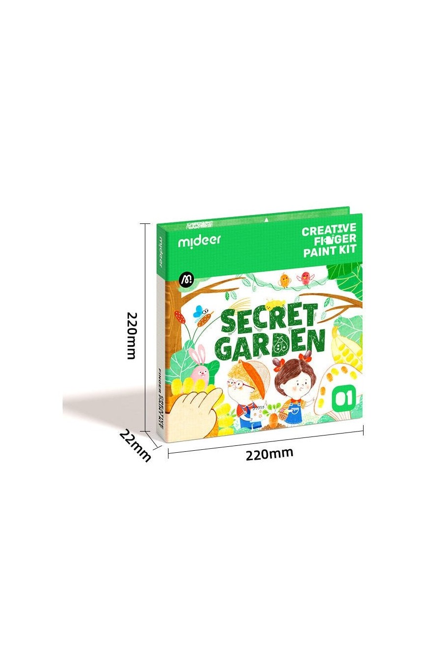 Finger Painting Kit - Secret Garden