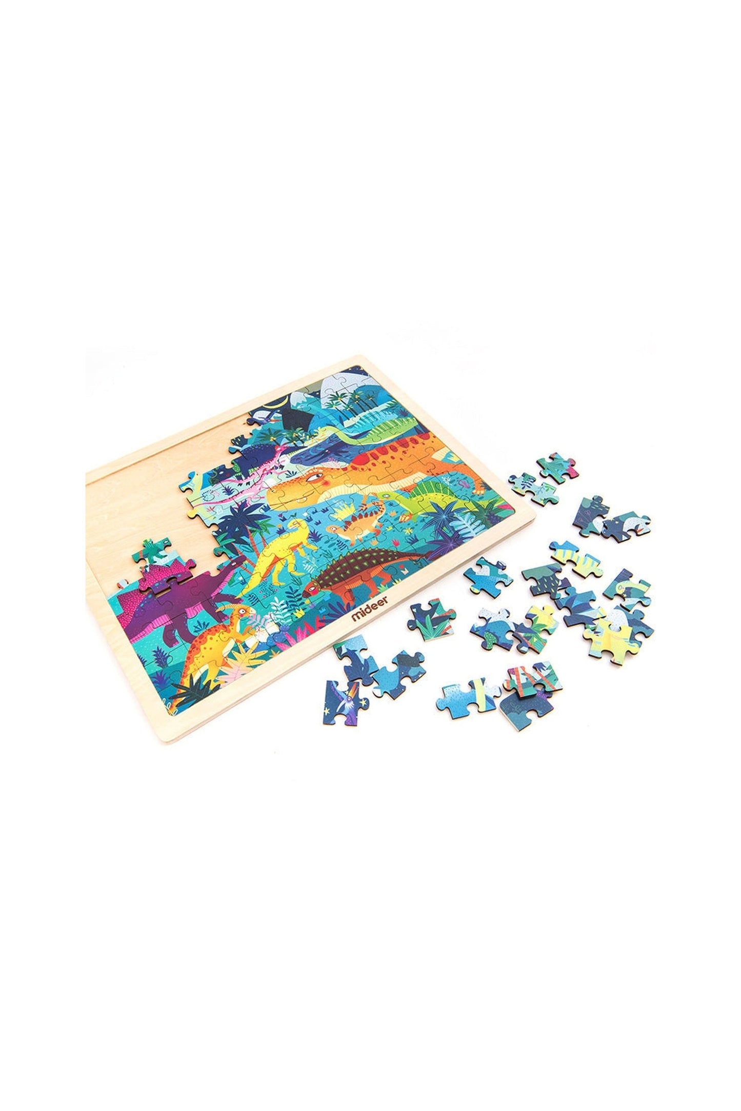 Wooden Puzzle - Dinosaurs (100 Pcs)