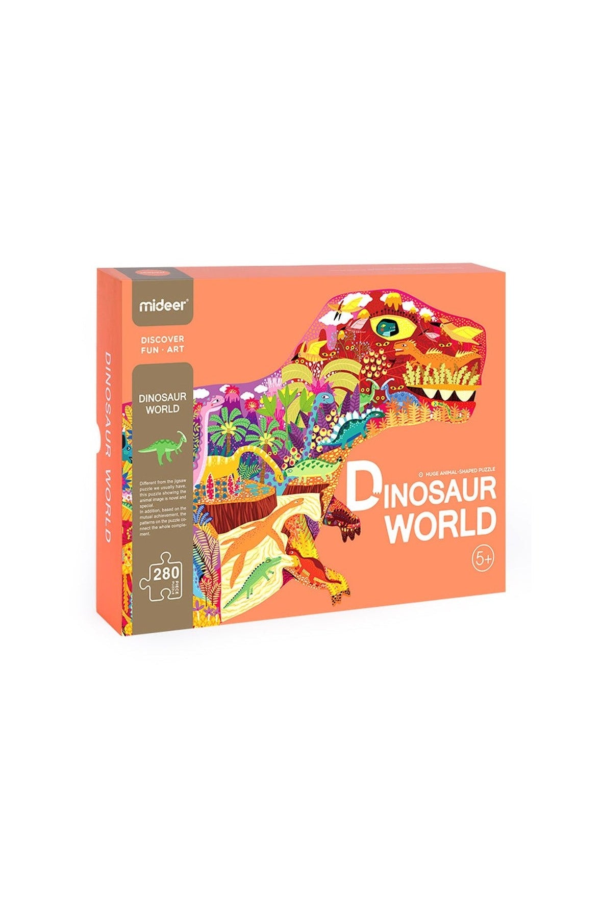 Dinosaur World Puzzle - 280 Pcs