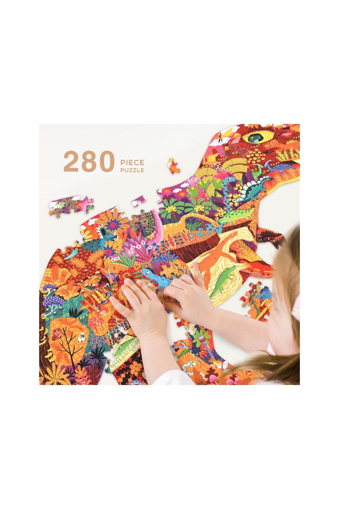 Dinosaur World Puzzle - 280 Pcs