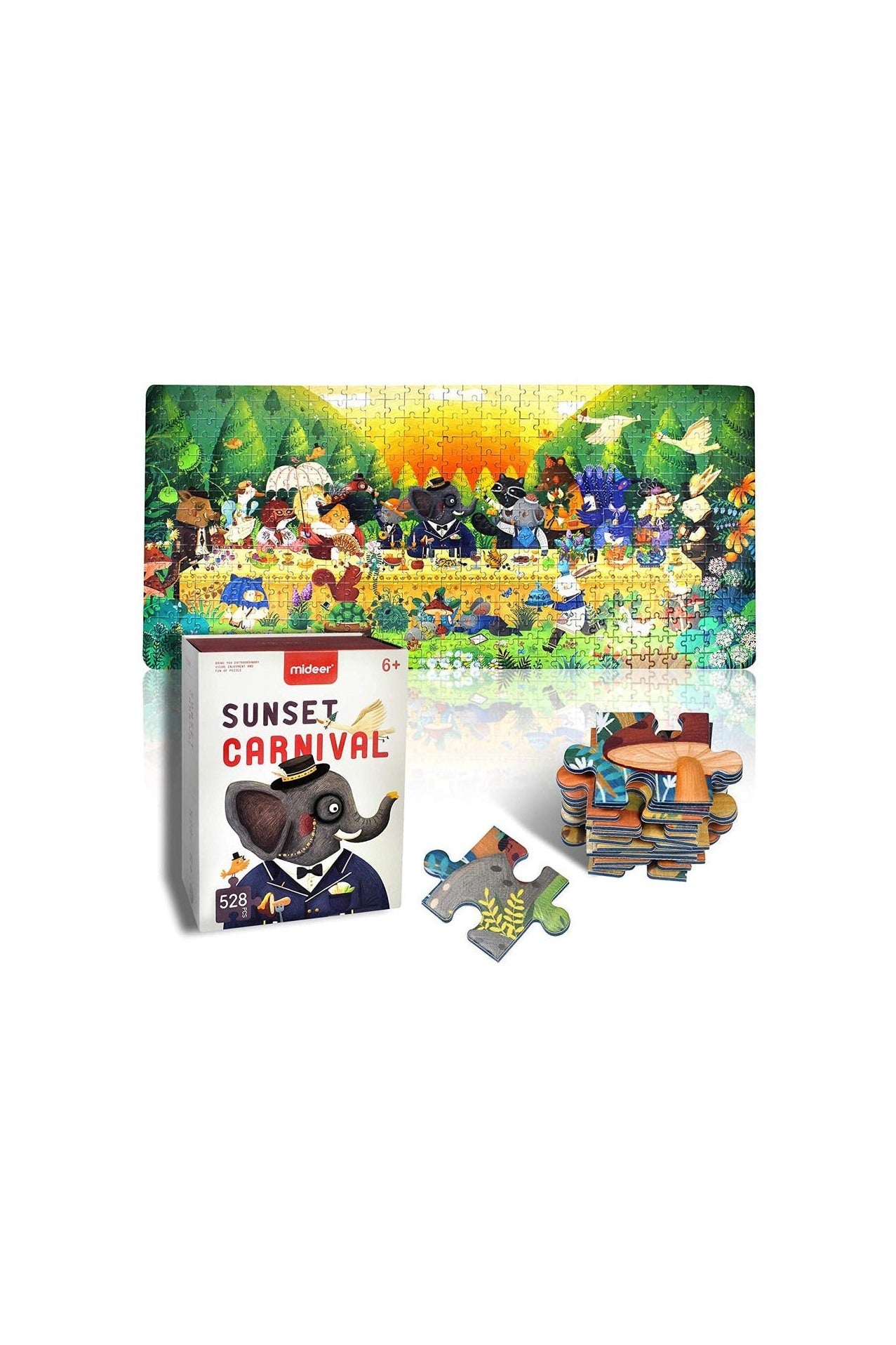 Sunset Carnival Puzzle 528 Pcs