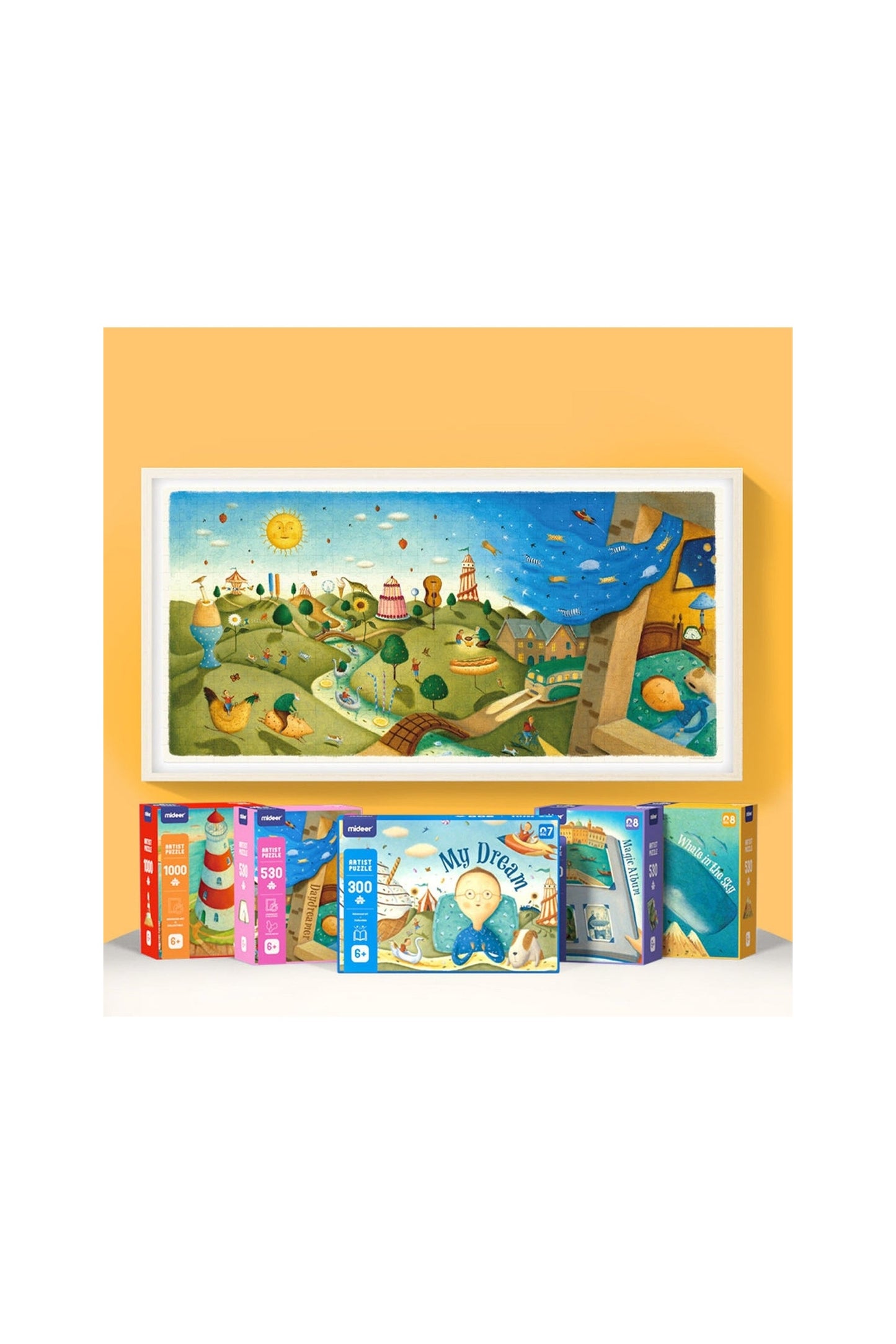 Whale In The Sky Puzzle - 530 Pcs