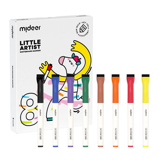 White Board Markers - 8 Colors