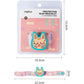 Mosquito Repellent Snap On Bracelet - Sleepy Kitten