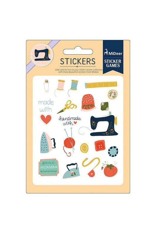 Colourful Stickers - Sewing Machine