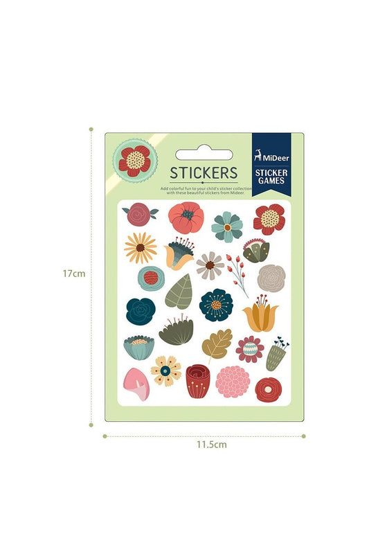 Colourful Stickers - Flowers