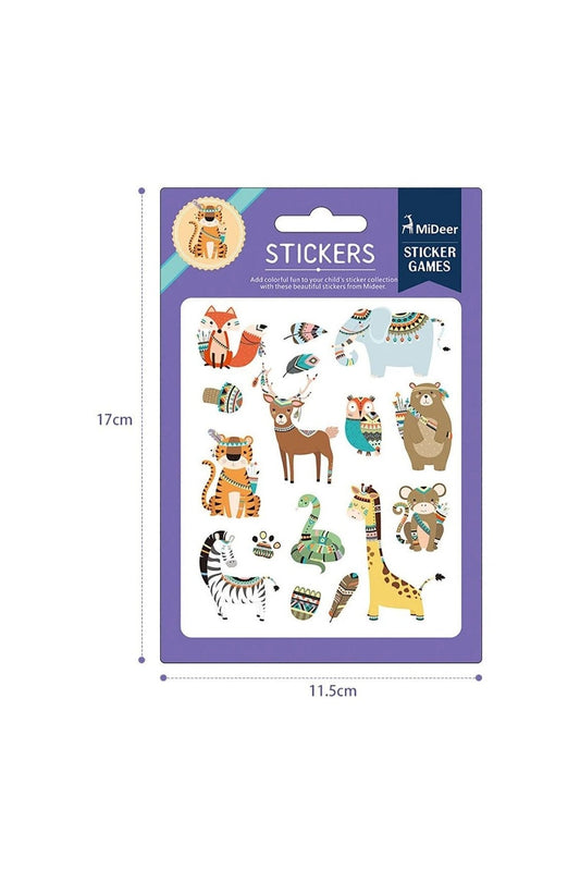 Colourful Stickers - Animals 2