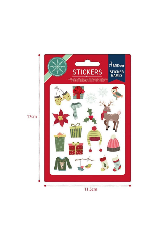 Colourful Stickers - Christmas