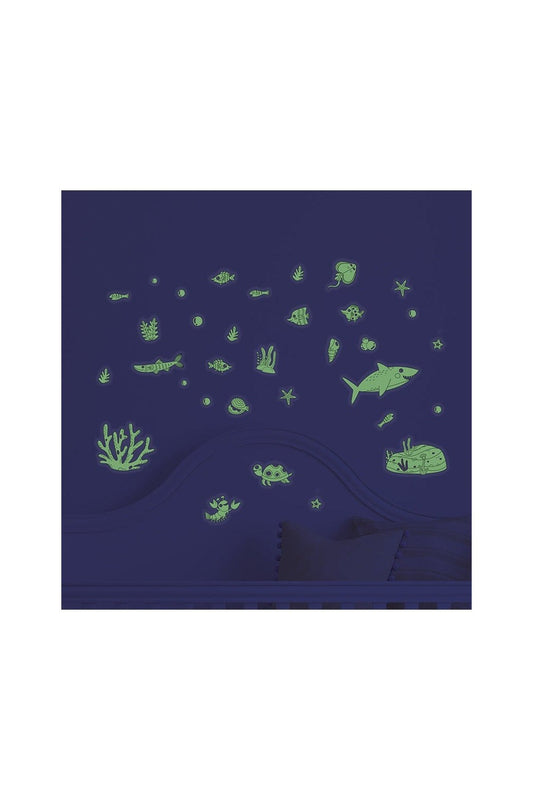 Fluorescent Stickers - Ocean