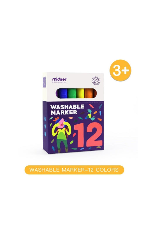 Washable Markers - 12 Colours