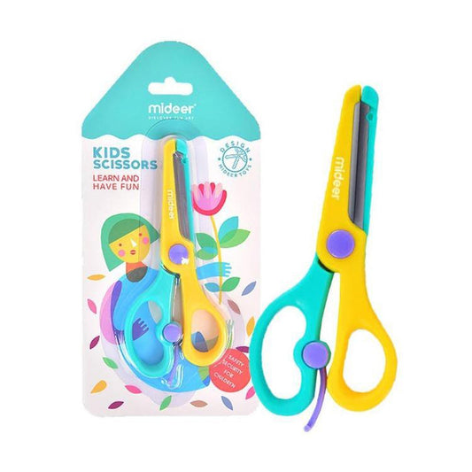 Kids Safety Scissors - Yellow