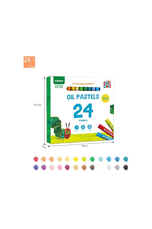 Oil Pastels - 24 Colors