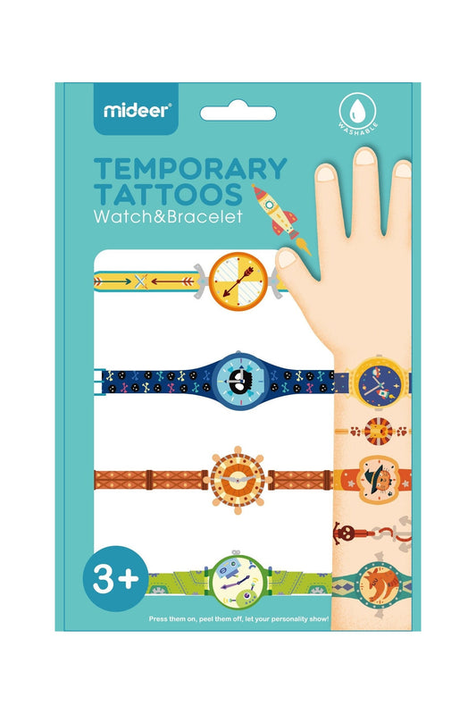 Temporary Tattoos - Watches & Bracelets (Boy)