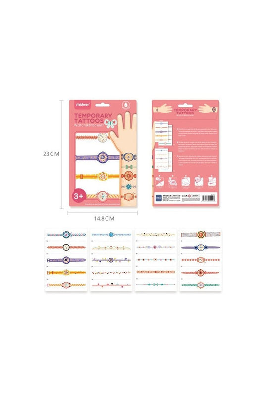 Temporary Tattoos - Watches & Bracelets (Girl)