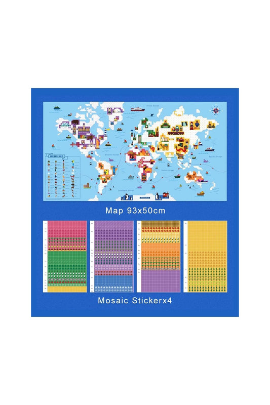 Poster Stickers - World Map