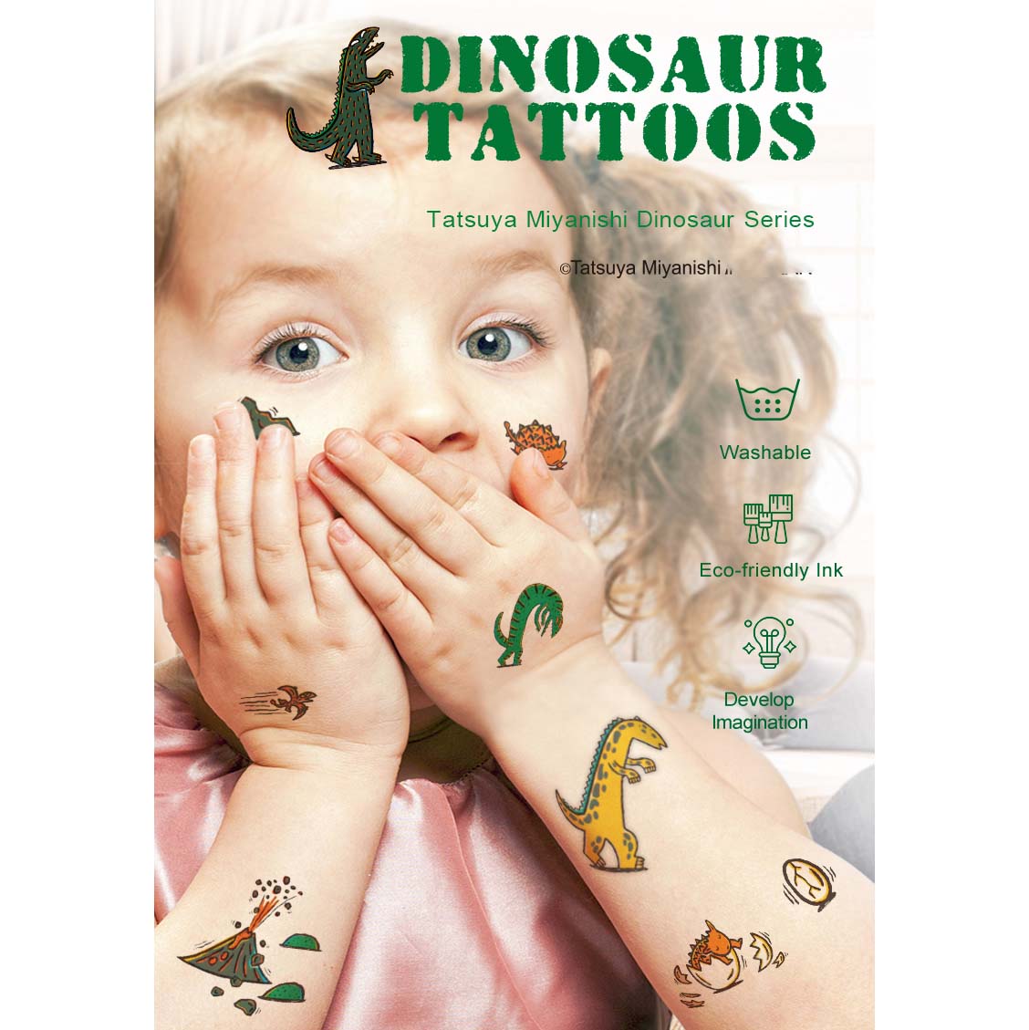 Temporary Tattoos - Dino