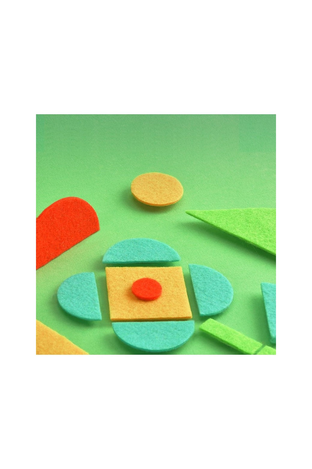 Geometric Felt Puzzle