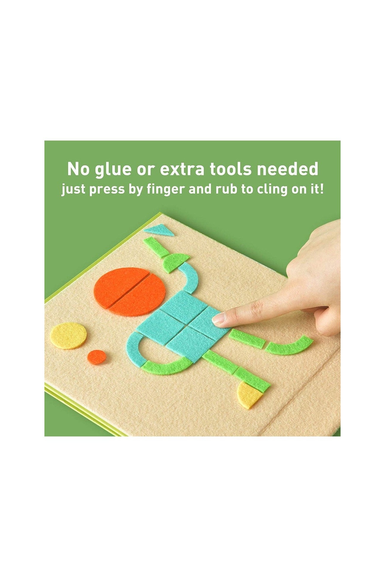 Geometric Felt Puzzle