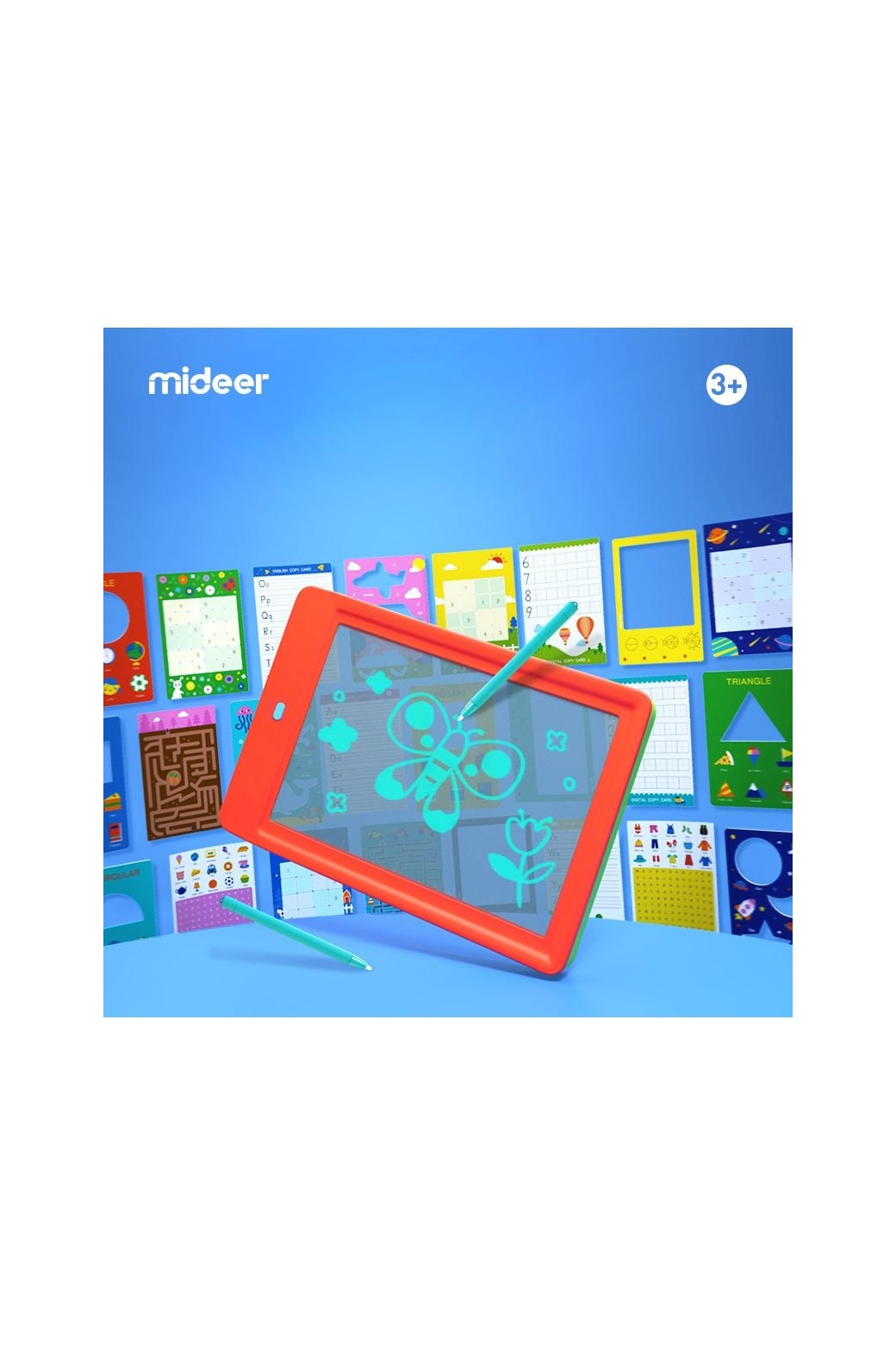 Flash Cards For Mideer Writing Tablet