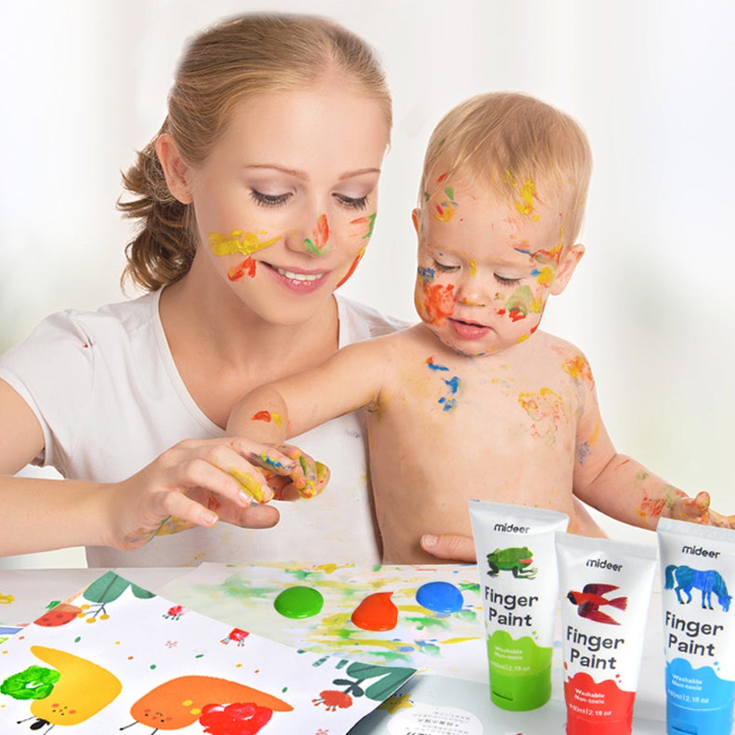 Finger Paint - 6 Colors