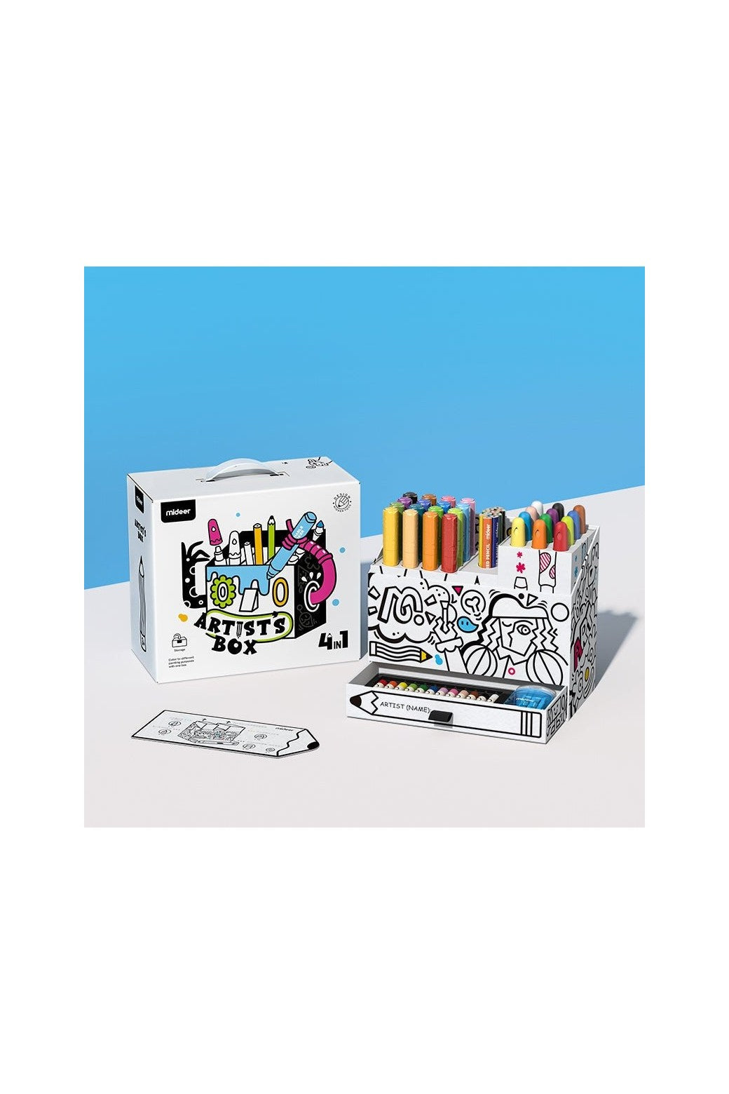 Artist Box (Coloring Set - 52 Pcs)