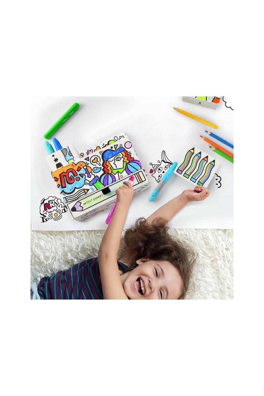 Artist Box (Coloring Set - 52 Pcs)