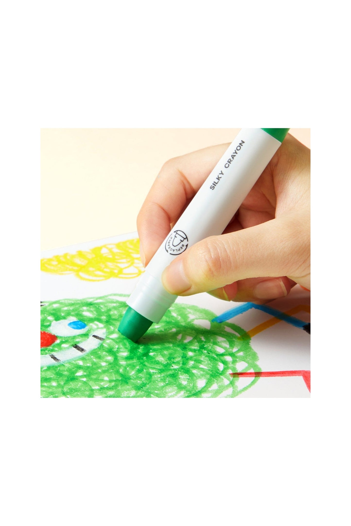 Rotary Washable Crayons - 12 Colors