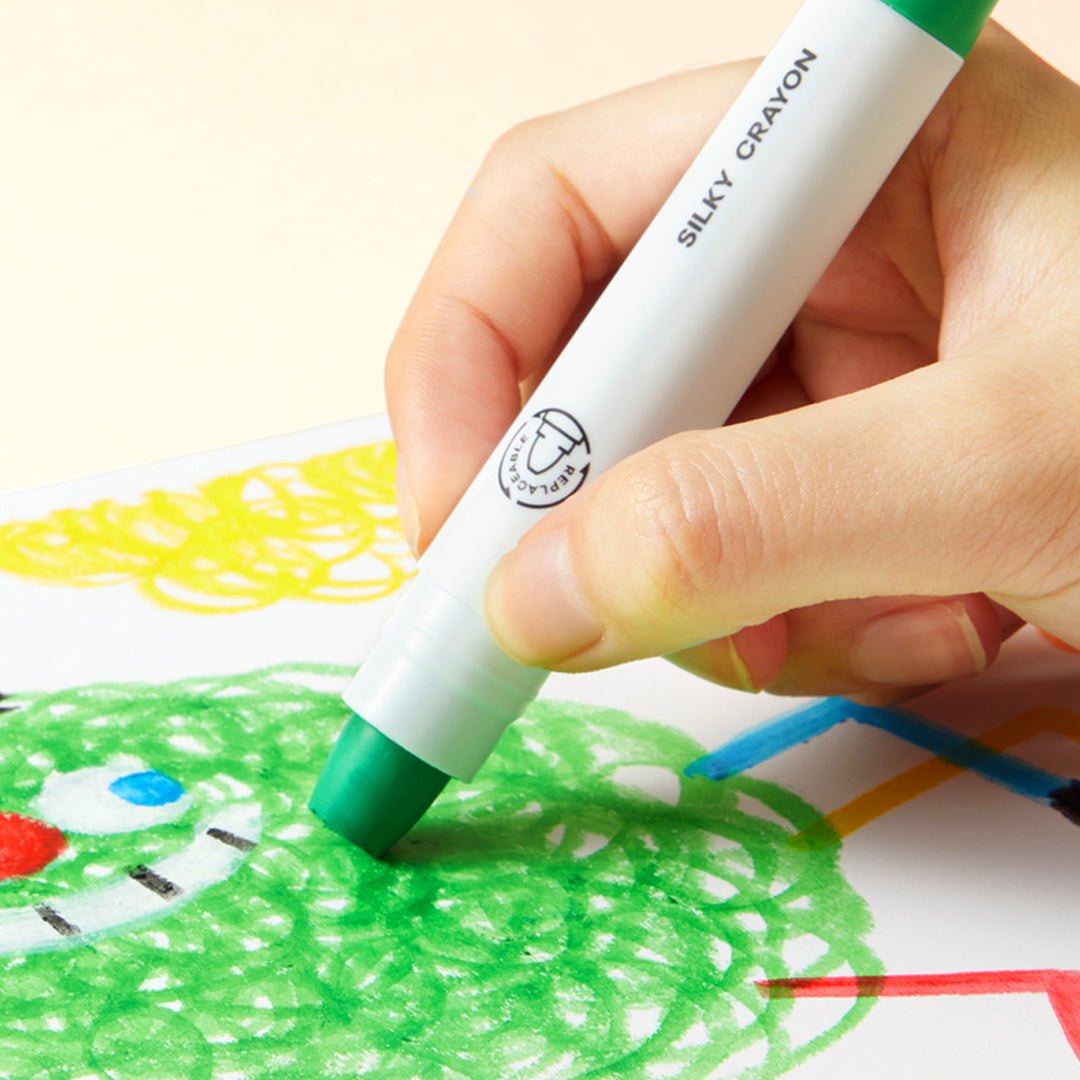 Rotary Washable Crayons - 8 Colors