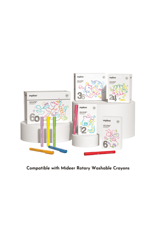 Rotary Crayon Refills - 12 Colors