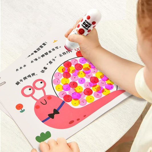 Magic Dot Markers - 6 Colors