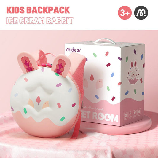 Kids Backpack - Ice Cream Rabbit