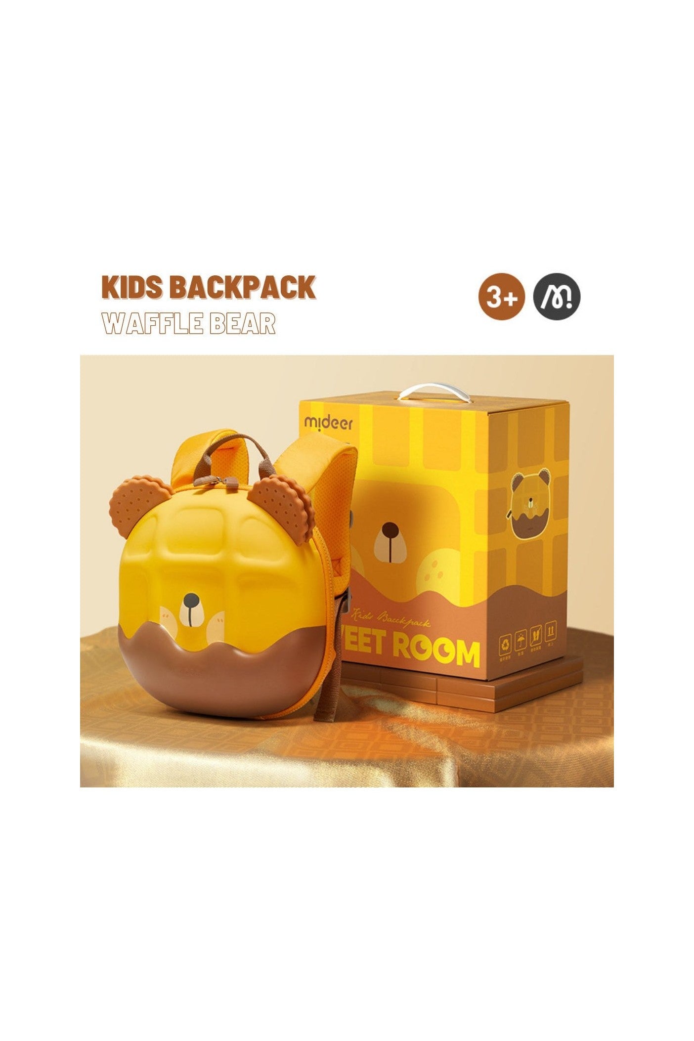 Kids Backpack - Waffle Bear