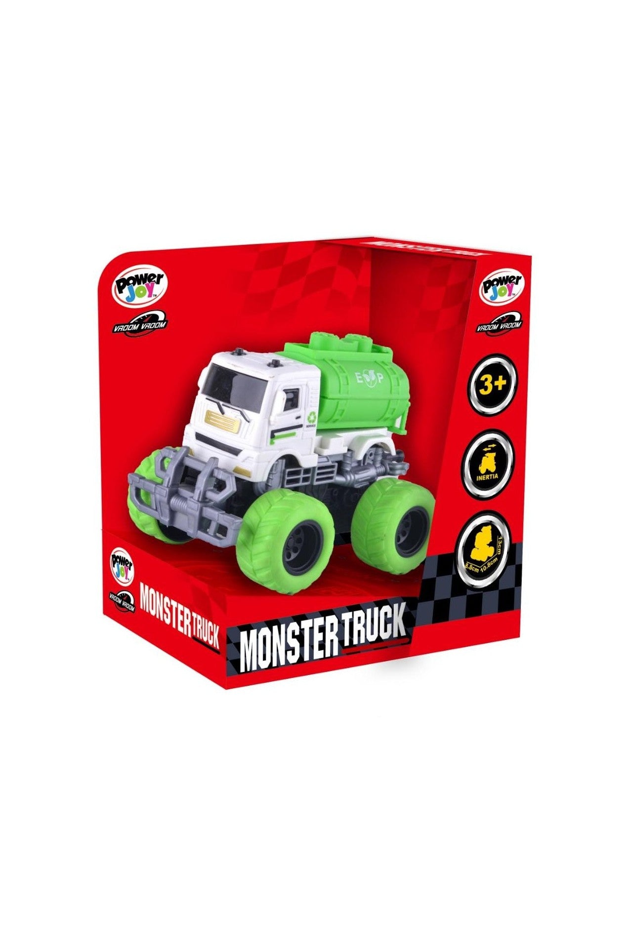 Power Joy VroomVroom Monster Truck Inertia  Assorted (Style and Color May Vary)