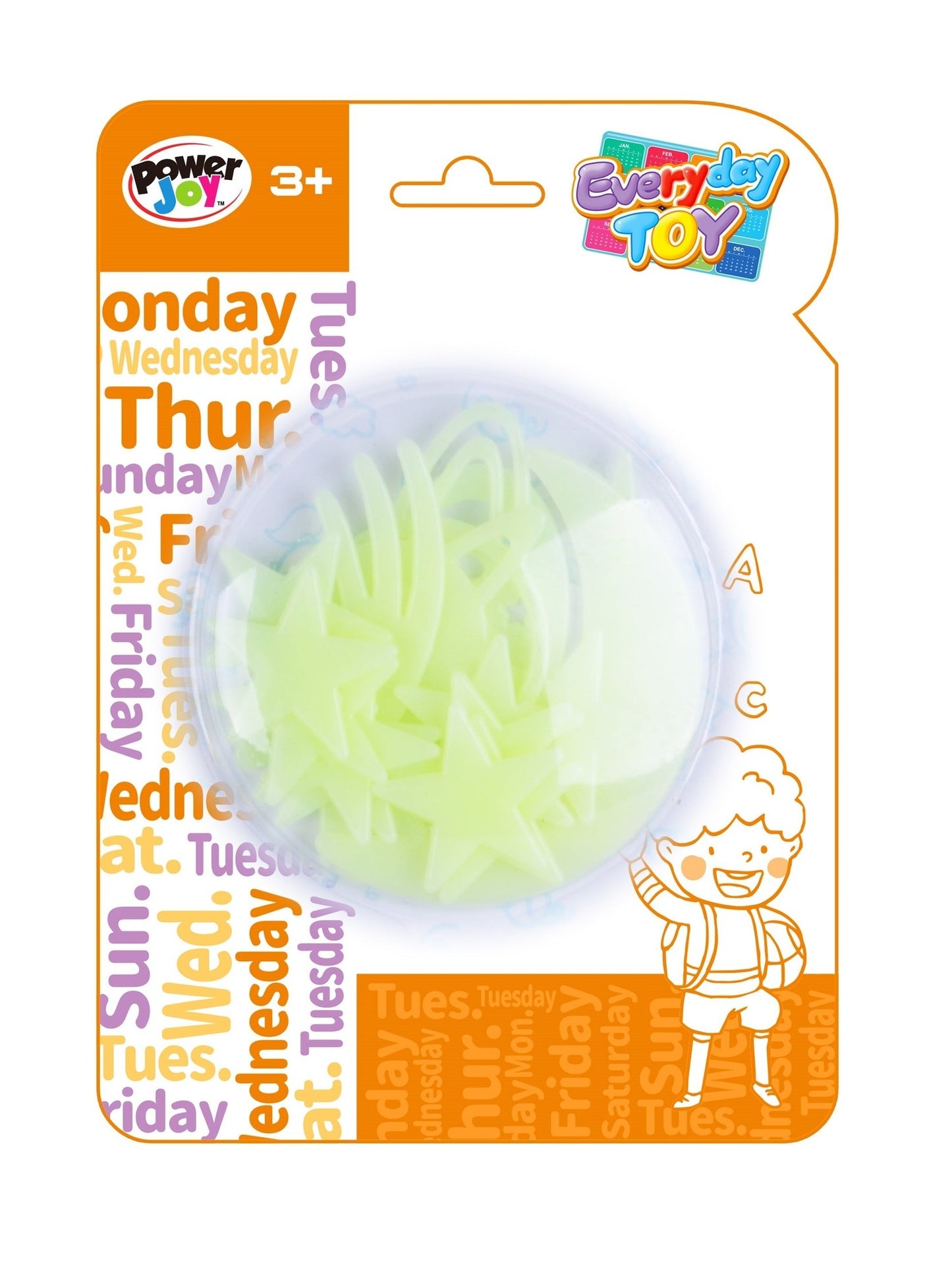 Power Joy Everyday Toy Glow in the Dark  Assorted (Style and Color May Vary)