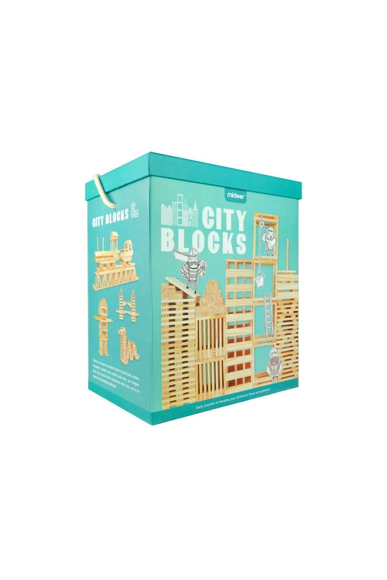 Wooden City Blocks