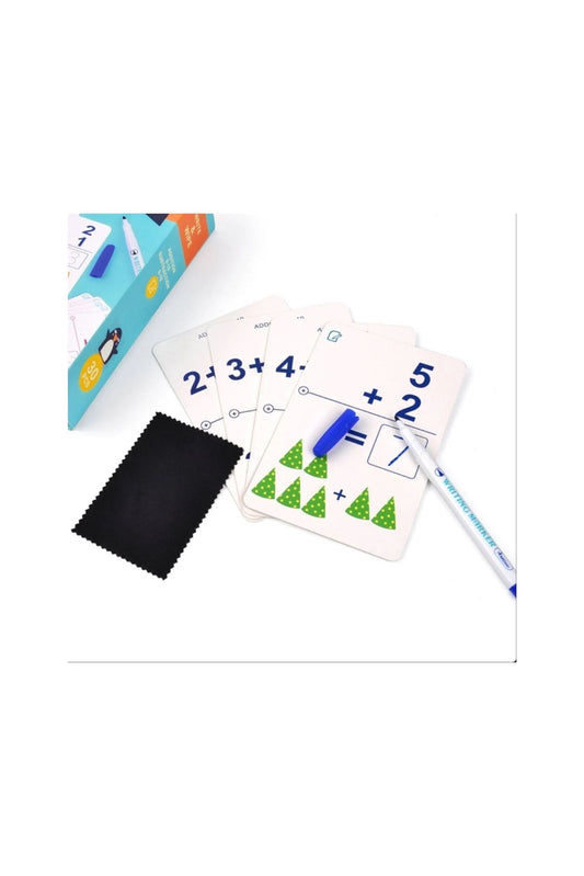 Write & Wipe Cards Maths