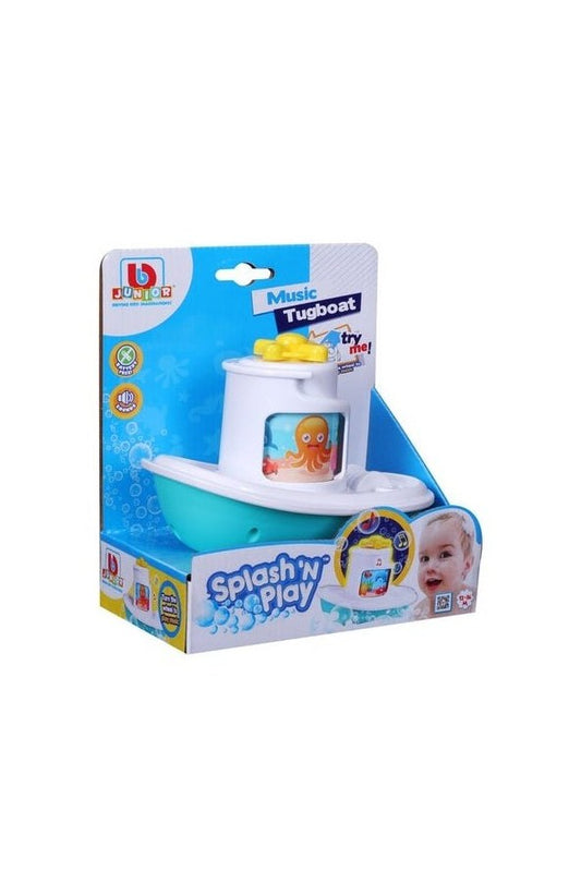 TBB Junior Splash 'N Play Music Tugboat Bath Toy